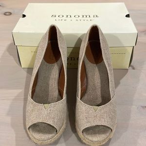 Sonoma Wedge Open Toe Shoes